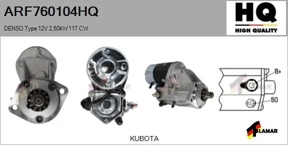 Starter (ARF760104HQ)