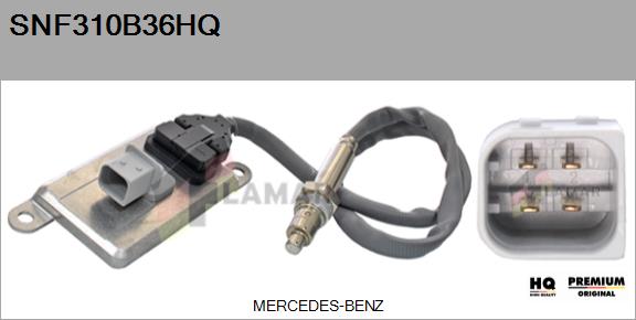 NOx Sensor, urea injection (SNF310B36HQ)