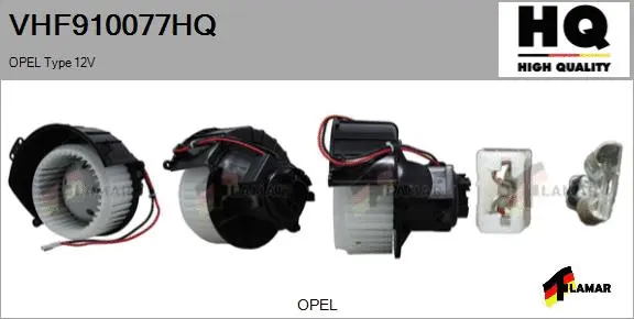 Interior Blower (VHF910077HQ)