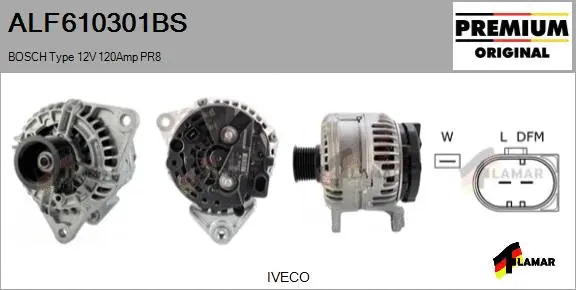 Alternator (ALF610301BS)