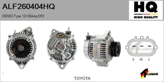 Alternator (ALF260404HQ)