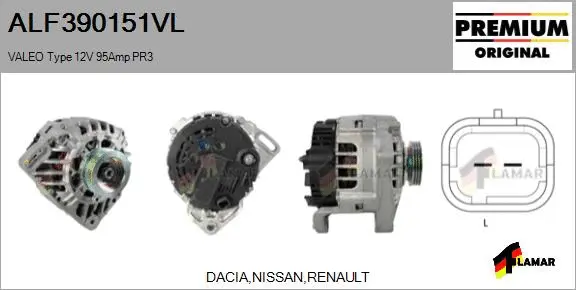 Alternator (ALF390151VL)