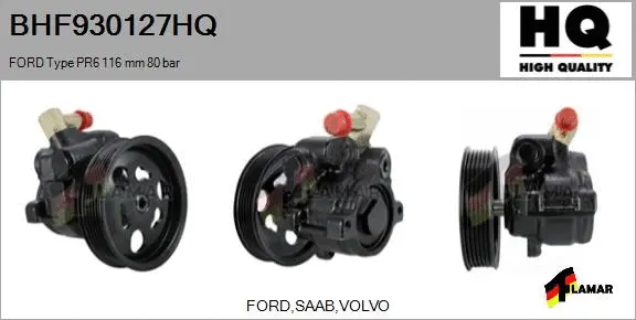 Hydraulic Pump, steering (BHF930127HQ)