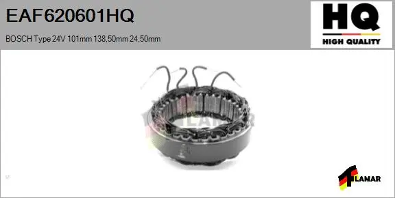 Stator, alternator (EAF620601HQ)