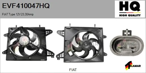 Electric Motor, radiator fan (EVF410047HQ)