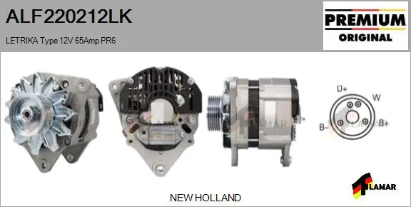 Alternator (ALF220212LK)