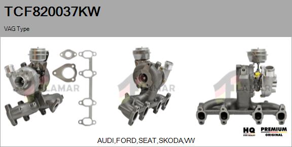 Charger, charging (supercharged/turbocharged) (TCF820037KW)