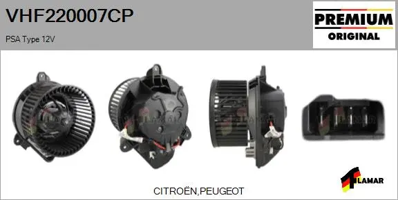 Interior Blower (VHF220007CP)