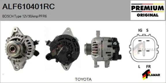 Alternator (ALF610401RC)