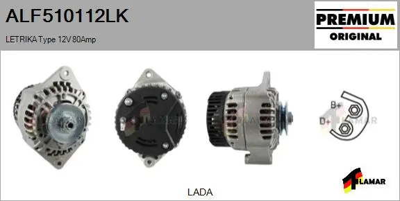 Alternator (ALF510112LK)