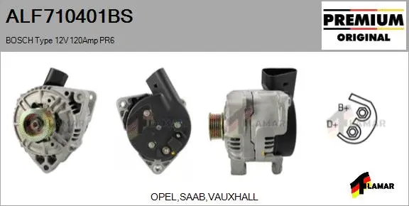 Alternator (ALF710401BS)