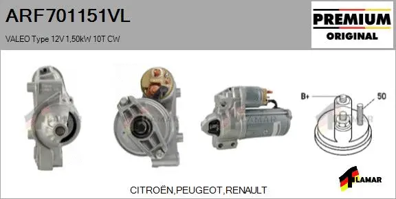 Starter (ARF701151VL)