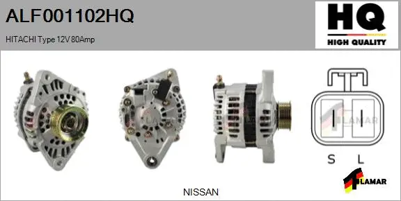 Alternator (ALF001102HQ)