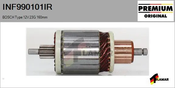 Armature, starter (INF990101IR)