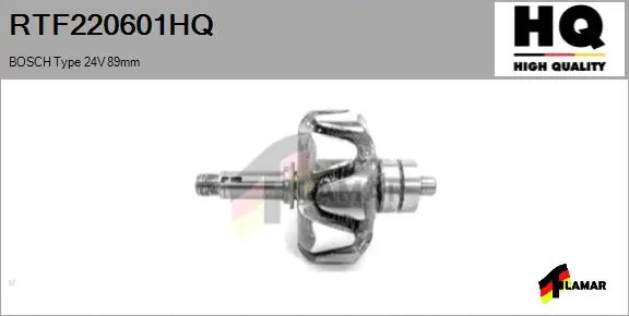 Rotor, alternator (RTF220601HQ)