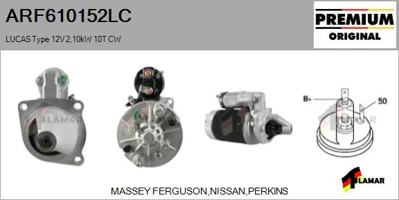 Starter (ARF610152LC)