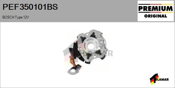 Holder, carbon brushes (PEF350101BS)