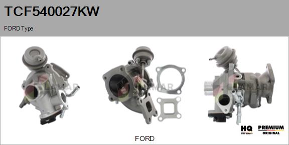 Charger, charging (supercharged/turbocharged) (TCF540027KW)