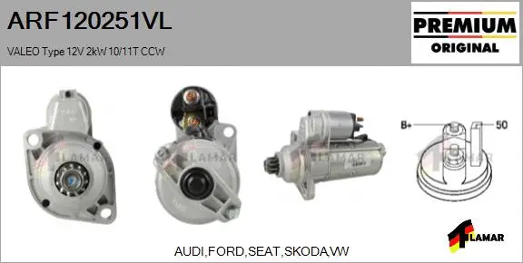 Starter (ARF120251VL)