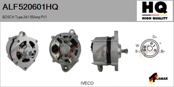 Alternator (ALF520601HQ)