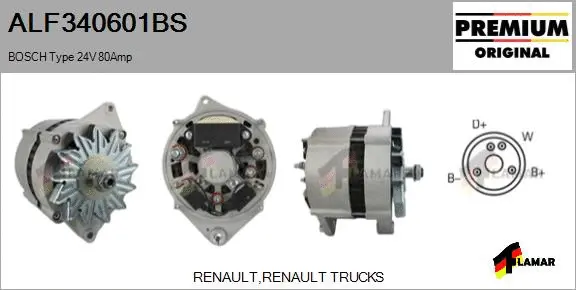 Alternator (ALF340601BS)