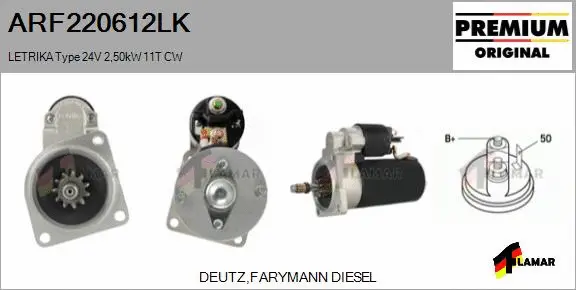 Starter (ARF220612LK)