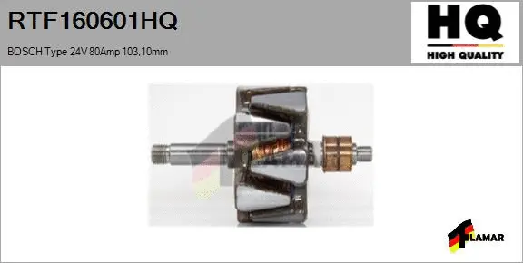 Rotor, alternator (RTF160601HQ)
