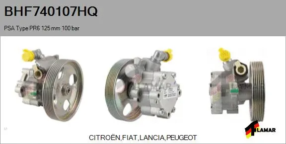 Hydraulic Pump, steering (BHF740107HQ)