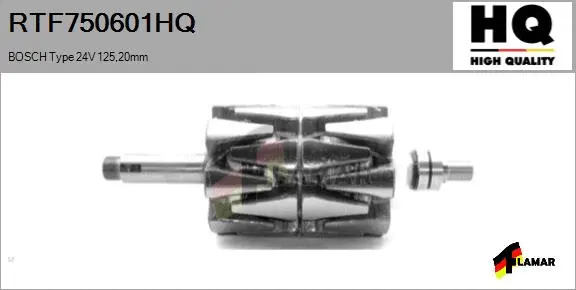 Rotor, alternator (RTF750601HQ)