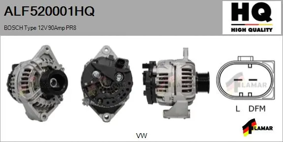 Alternator (ALF520001HQ)