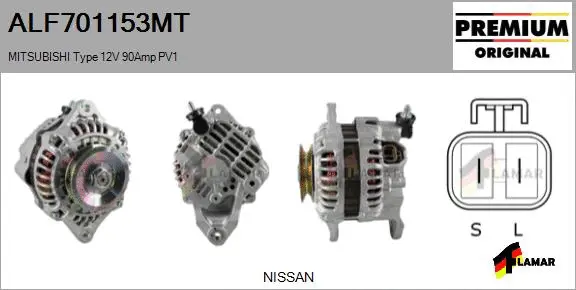 Alternator (ALF701153MT)