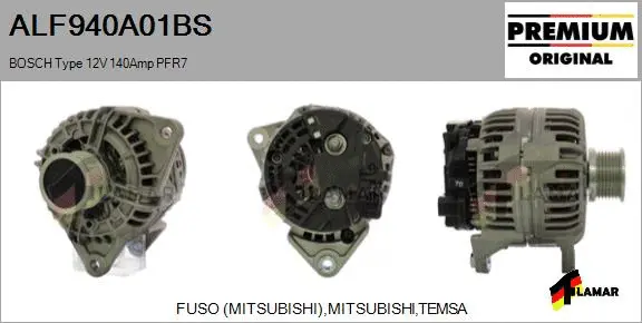 Alternator (ALF940A01BS)