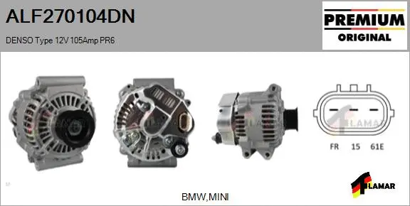 Alternator (ALF270104DN)