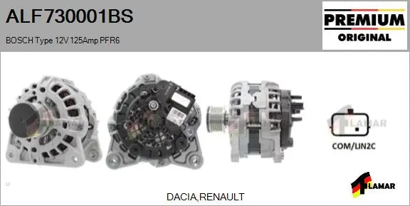 Alternator (ALF730001BS)