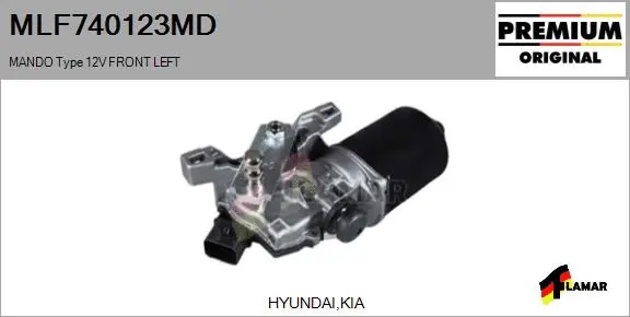 Wiper Motor (MLF740123MD)
