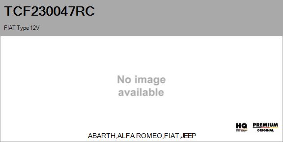 Charger, charging (supercharged/turbocharged) (TCF230047RC)