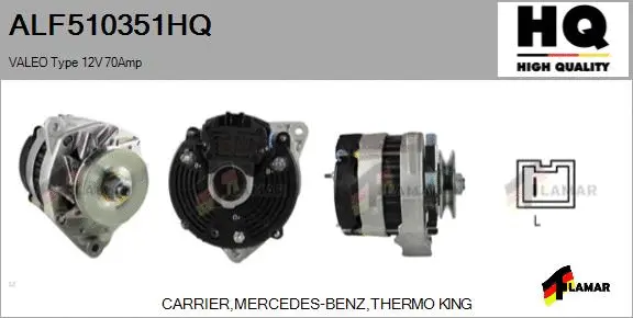 Alternator (ALF510351HQ)