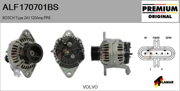 Alternator (ALF170701BS)