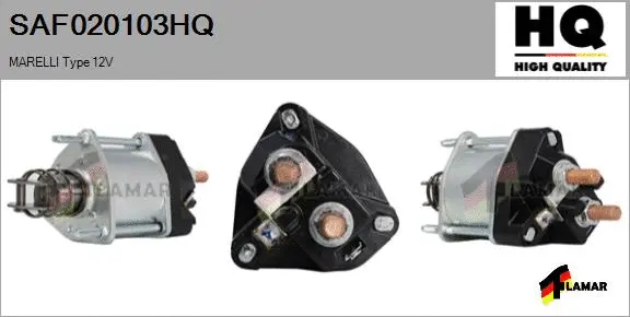 Solenoid Switch, starter (SAF020103HQ)