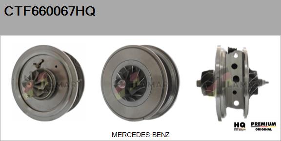 Core assembly, turbocharger (CTF660067HQ)