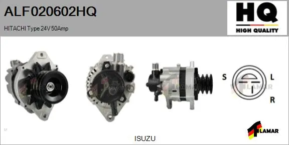 Alternator (ALF020602HQ)
