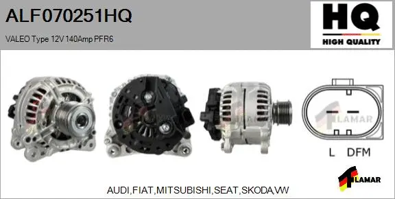 Alternator (ALF070251HQ)
