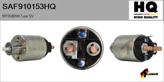 Solenoid Switch, starter (SAF910153HQ)