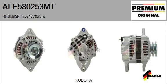 Alternator (ALF580253MT)