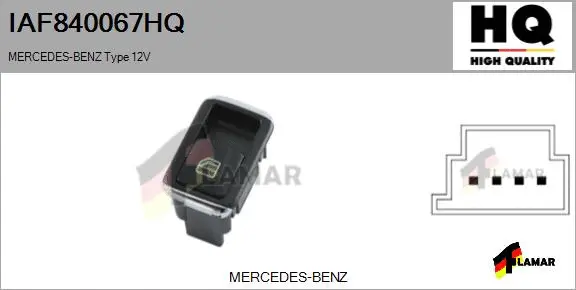 Switch, window regulator (IAF840067HQ)