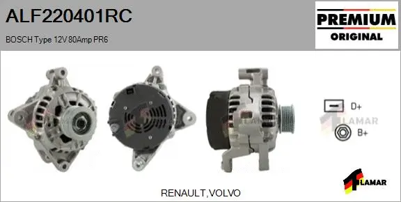 Alternator (ALF220401RC)