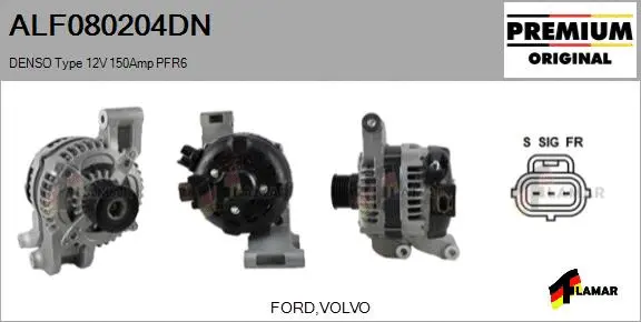 Alternator (ALF080204DN)