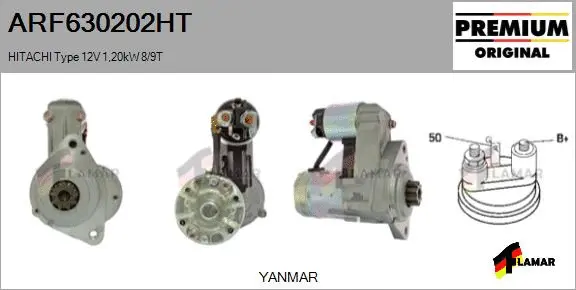 Starter (ARF630202HT)