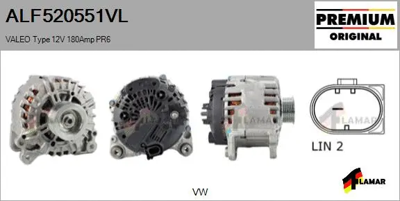 Alternator (ALF520551VL)