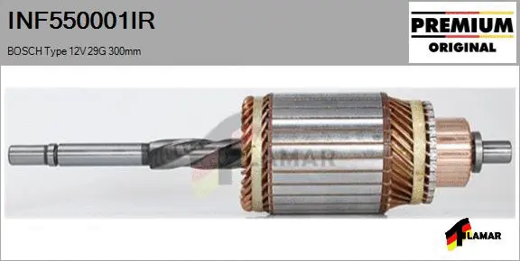 Armature, starter (INF550001IR)